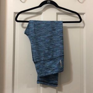 Blue spacedye capris